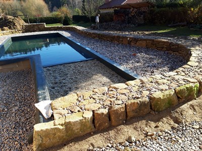 Realizace koupacího jezírka na klíč