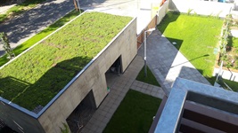 Zahradní a sadové úpravy – rezidenční výstavba Jihlava, Vrchlického ulice