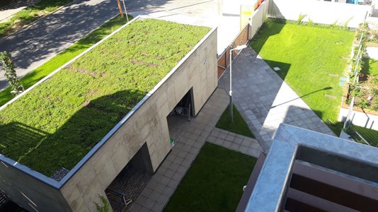 Zahradní a sadové úpravy – rezidenční výstavba Jihlava, Vrchlického ulice